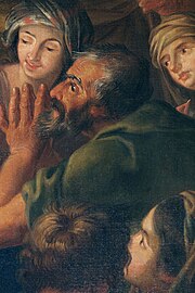 Adoration des bergers (detail)