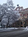 Scorcio invernale di Alessandria.