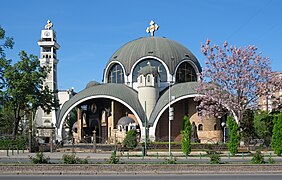 Catedral de San Clemente de Ohrid en Skopje, en Macedonia del Norte (1972-1990)