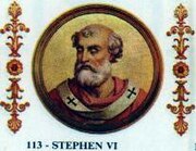 Imajo di la papo Stefanus la 6ma