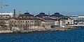 Hangars pour hydravions pour la force aérienne de Russie au port de Tallinn. Une des premières structures en béton renforcé