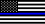 Flag commonly associated with Blue Lives Matter