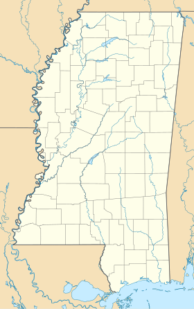 voir sur la carte du Mississippi