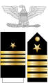 Insignia of a امریکی بحریہ captain