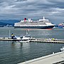 Thumbnail for File:Vancouver (BC, Canada), Vancouver Harbour Flight Centre und Kreuzfahrtschiff "Queen Elizabeth" -- 2022 -- 171850.jpg