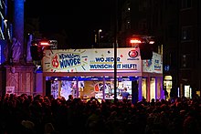 Bild des gläsernen Ö3 Studios 2016 in Innsbruck