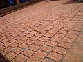 Boden im Adukkath Bhagavathi Temple, Kerala, Indien