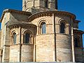 Détail des absides de l'église de San Martín.