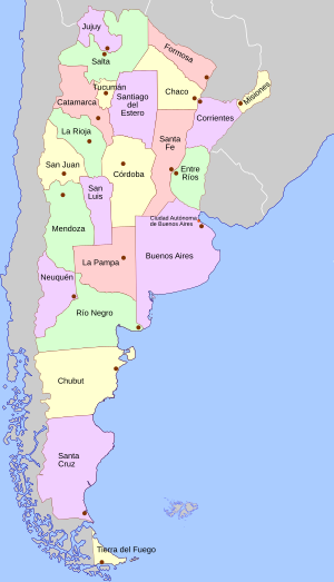 Provincies van Argentinië