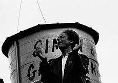 Art Garfunkel na koncerte v Dubline okolo roku 1981