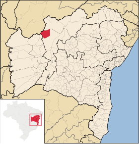 Poziția localității Buritirama