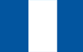 English: Civil flag of the Republic of Guatemala, from August 17th 1871 to September 15th 1968. Ratio 5:8 Español: 17 de agosto de 1871 a 15 de septiembre de 1968