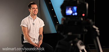 Brendon Urie's interview to Walmart Soundcheck 02.jpg