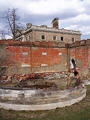 Remains of the orangery (April 2006)