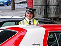 polis trafik Warden trafik united kingdom di united kingdom Edinburgh.