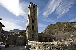 Iglesia de Santa Eulalia, primer tercio del siglo XII (Erill la Vall)