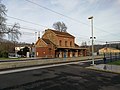 Gare de Godinne après les travaux