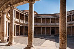 Interior del Palacio de Carlos V, 1527-1637 (Granada)