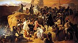 Francesco Hayez, Crusaders Thirsting near Jerusalem (1836–50), Palazzo Reale, Turin