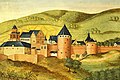 Dvorac Heidelberg u 16. stoljeću.