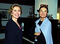 Hillary Clinton și Jackie Kennedy în 1993