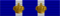 Croce al merito di guerra (3 concessioni) - nastrino per uniforme ordinaria