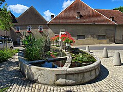 La fontaine-lavoir-abreuvoir.