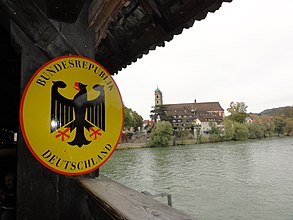 Bad Säckingen (wooden bridge), Baden-Württemberg  Germany