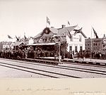 Örebro södra vid invigningen år 1897.