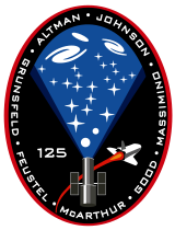 Missionsemblem STS-125