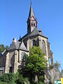 Schmitten Kirche, von der Dorfweiler Straße aus fotografiert