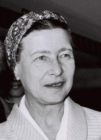 Simone de Beauvoir.