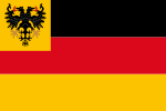 2:3 Oorlogsvaandel van die Reichsflotte (1848–1852)