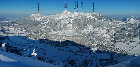 Wendelsteingruppe Nordteil (Mangfallgebirge)