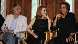 Owen Wilson, Amy Adams és Ben Stiller 2009 májusában