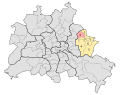 Deutsch: Wahlkreis Marzahn-Hellersdorf 2 für die Wahlen zum Abgeordnetenhaus von Berlin. Stand 2006