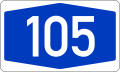 former Bundesautobahn 105