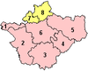 Cheshire's current divisions