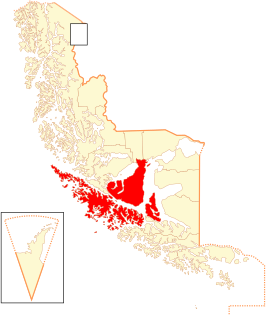 Kaart van Punta Arenas