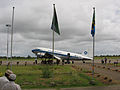 Aeronaves en Karume o aeroporto de Chake-Chake