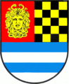 Municipal coat of arms of Dohalice village, Hradec Králové District, Czech Republic