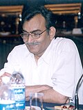 Dr. Surjya Kanta Mishra at a meeting to assess implementation of safe drinking water, rural sanitation and NREGA schemes, in Kolkata on June 01, 2007.jpg