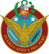 Escudo de la Fuerza Aérea del Perú.