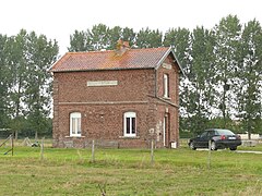 L'ancienne gare de Montmarquet-Blangiel, en 2010, devenue une habitation.