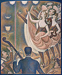 Georges Seurats Le Chahut (1889–1890).