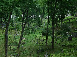 cemetery in Vilnius, Lithuania