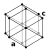 Struktur kristal Hexagonal untuk telurium