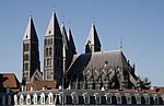 View of the Cathedral of Tournai