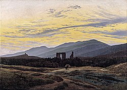 The ruins of Eldena in the Giant Mountains 1830-1835