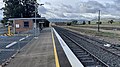 Northbound view on the platform